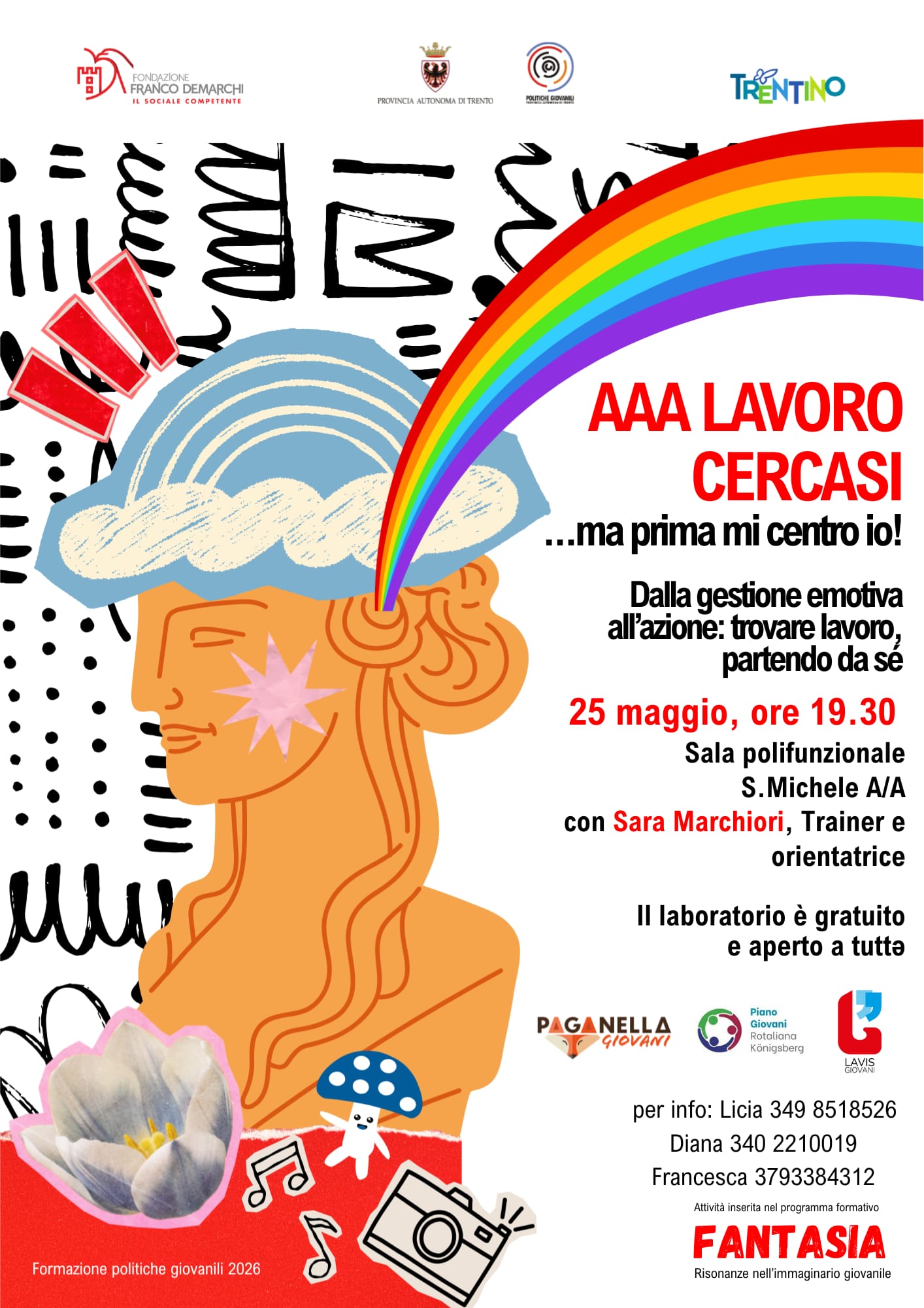 Locandina AAA lavoro cercasi... ma prima mi centro io